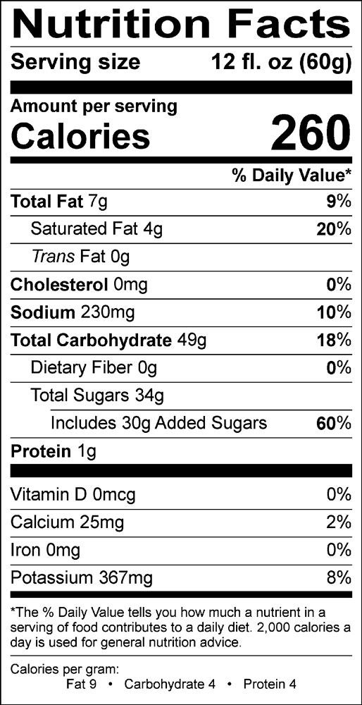 Coffee Folgers Nutrition Facts Me Coffee Folgers Nutrition Facts Me